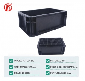 Conductive ESD-Safe Crate for Electronics