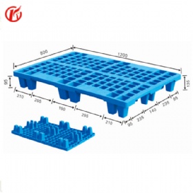 Low Price Plastic Pallet with Nine Feet